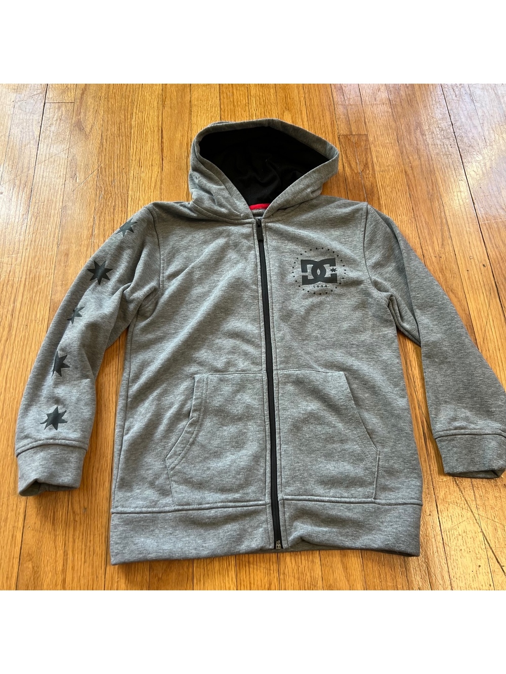 Y2K dc zip up hoodie